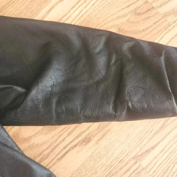 EUC KC Collections Leather Jacket, Size M - Picture 5 of 14